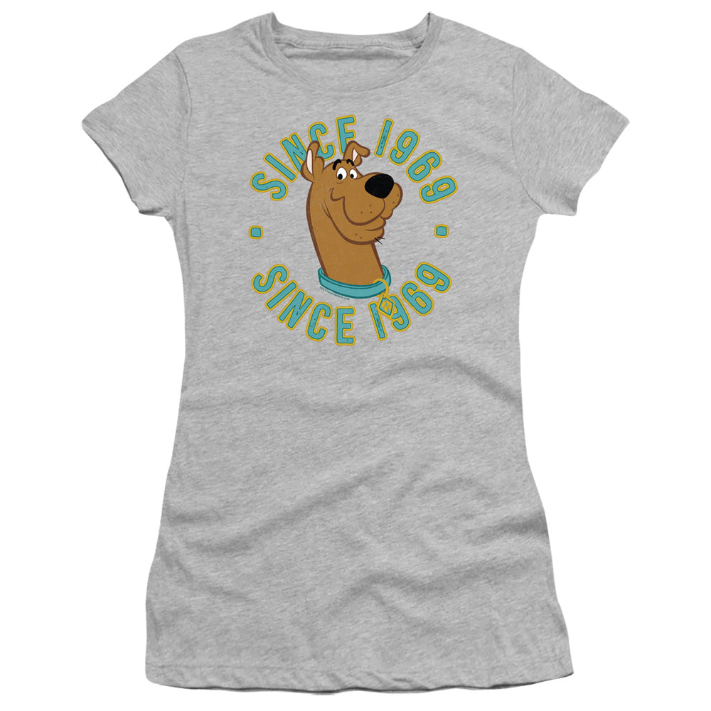 Scooby Doo Juniors T-Shirt Since 1969 Athletic Heather Tee