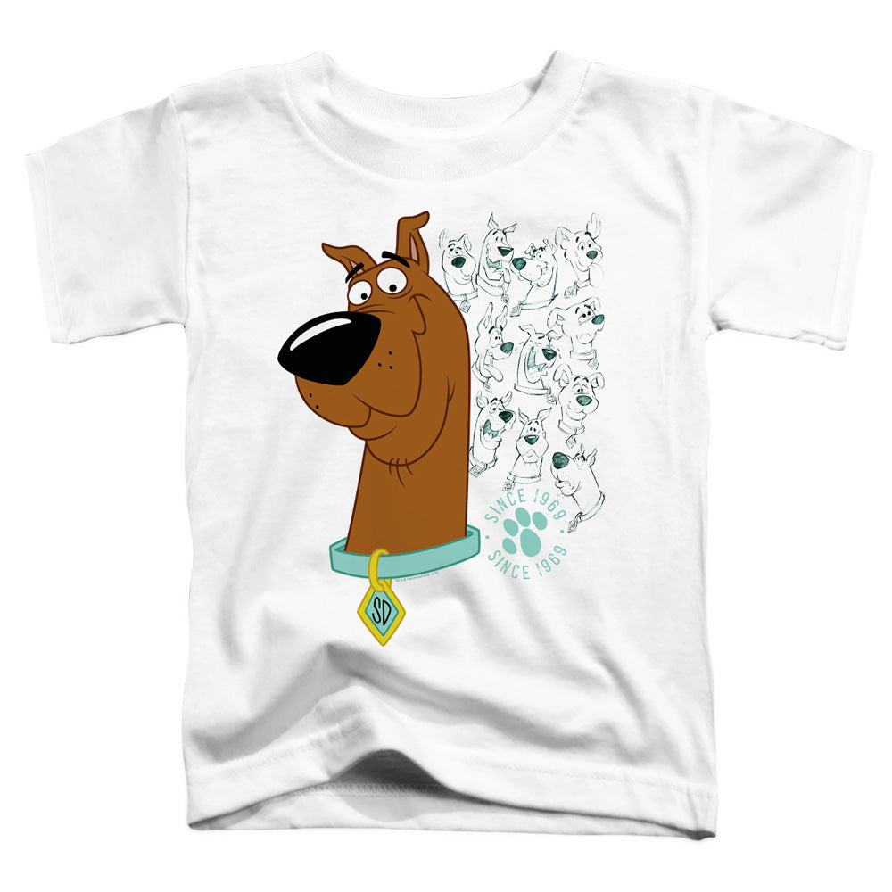 Scooby Doo Toddler T-Shirt Evolution White Tee