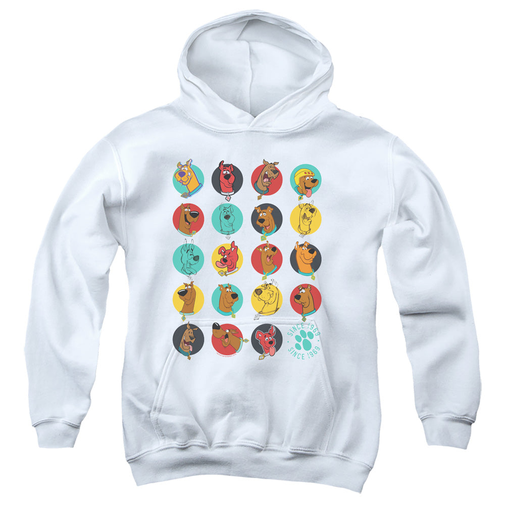 Scooby Doo Kids Hoodie Pop Art White Hoody