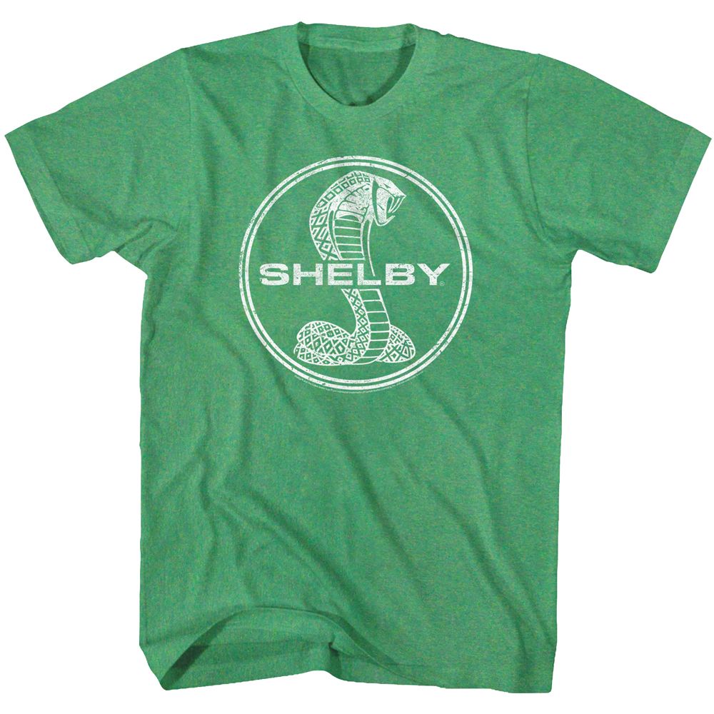 Shelby T-Shirt Circle Logo Kelly Heather Tee