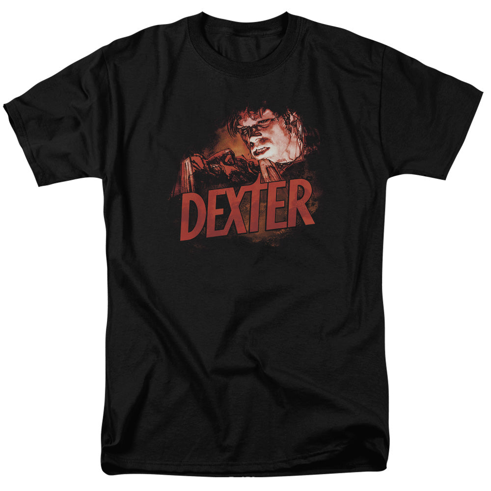 Dexter T-Shirt Drawing Black Tee