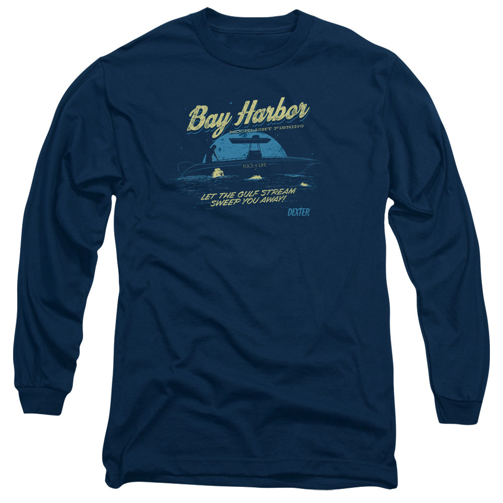 Dexter Long Sleeve T-Shirt Bay Harbor Navy Tee