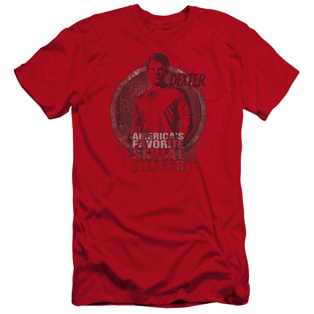 Dexter Premium Canvas T-Shirt Dexter Americas Favorite Red Tee