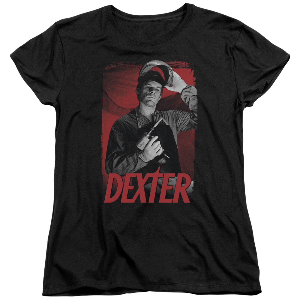 Dexter Womens T-Shirt Drill Black Tee