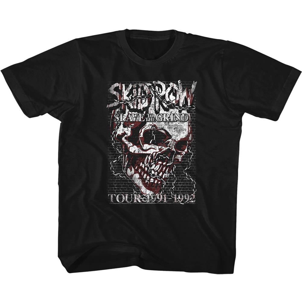 Skid Row Toddler T-Shirt Slave to the Grind Tour Black Tee