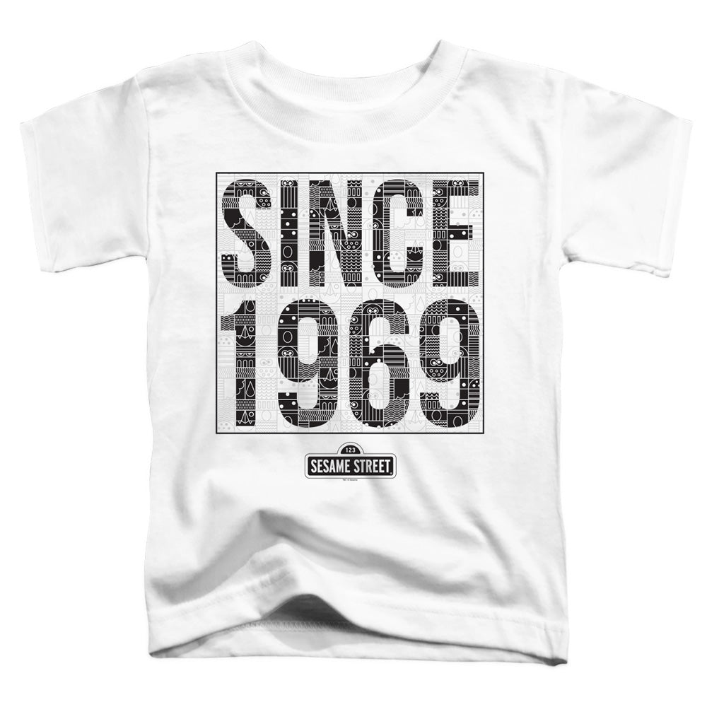 Sesame Street Toddler T-Shirt Since 1969 White Tee