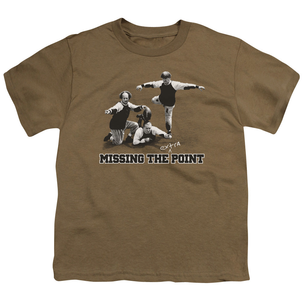 Three Stooges Kids T-Shirt Missing the Point Safari Tee