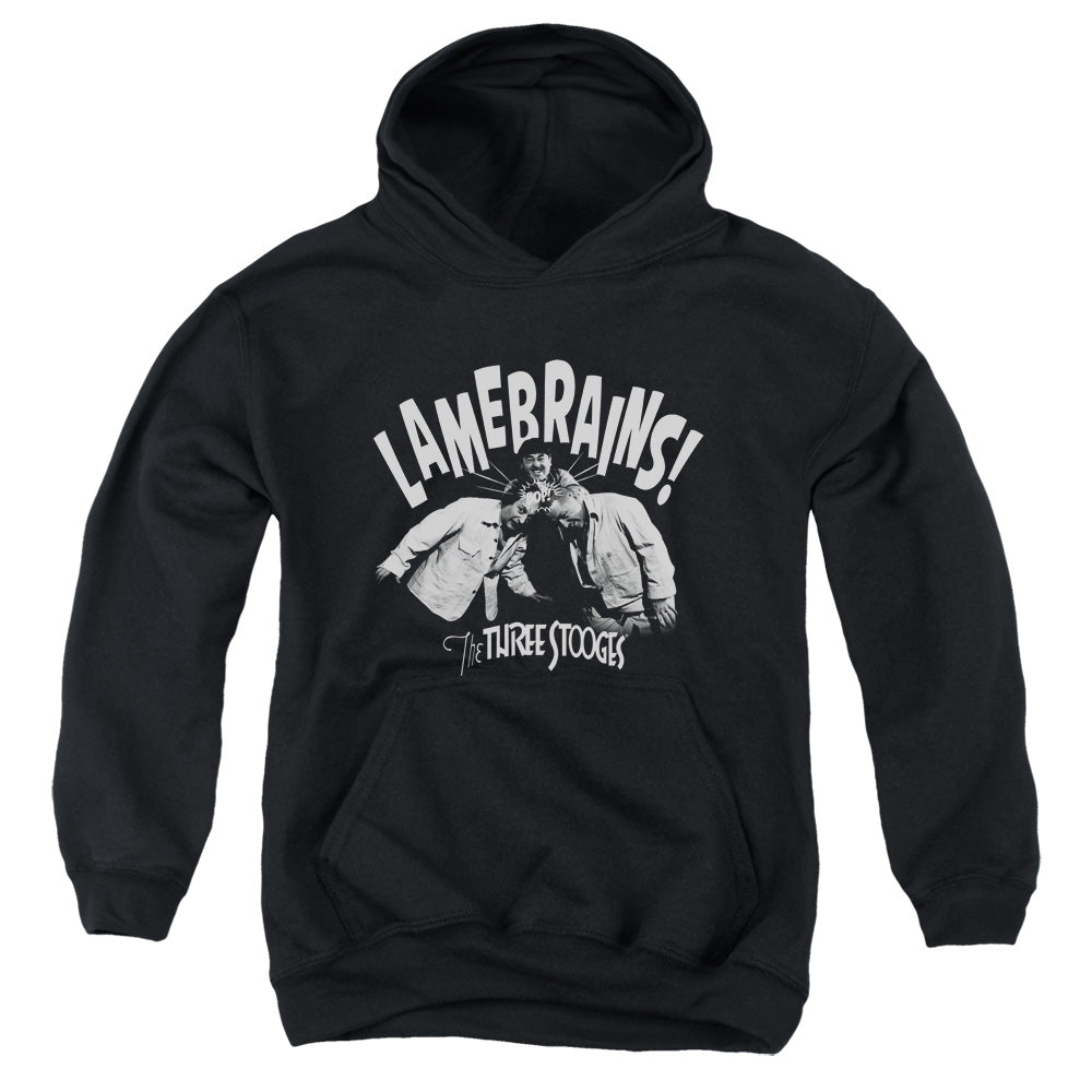 Three Stooges Kids Hoodie Lame Brains Black Hoody