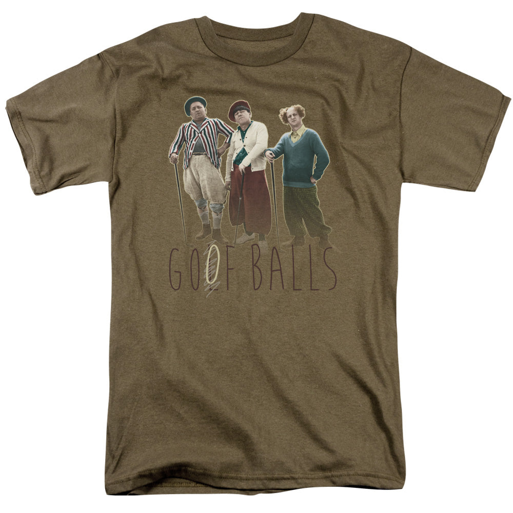 Three Stooges T-Shirt Goof Balls Safari Tee