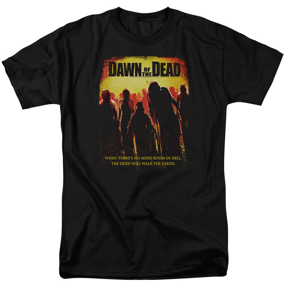 Dawn of the Dead T-Shirt Poster Black Tee