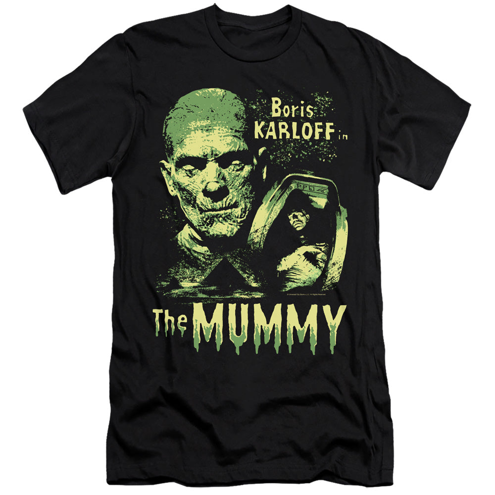 The Mummy Premium Canvas T-Shirt Boris Karloff Black Tee