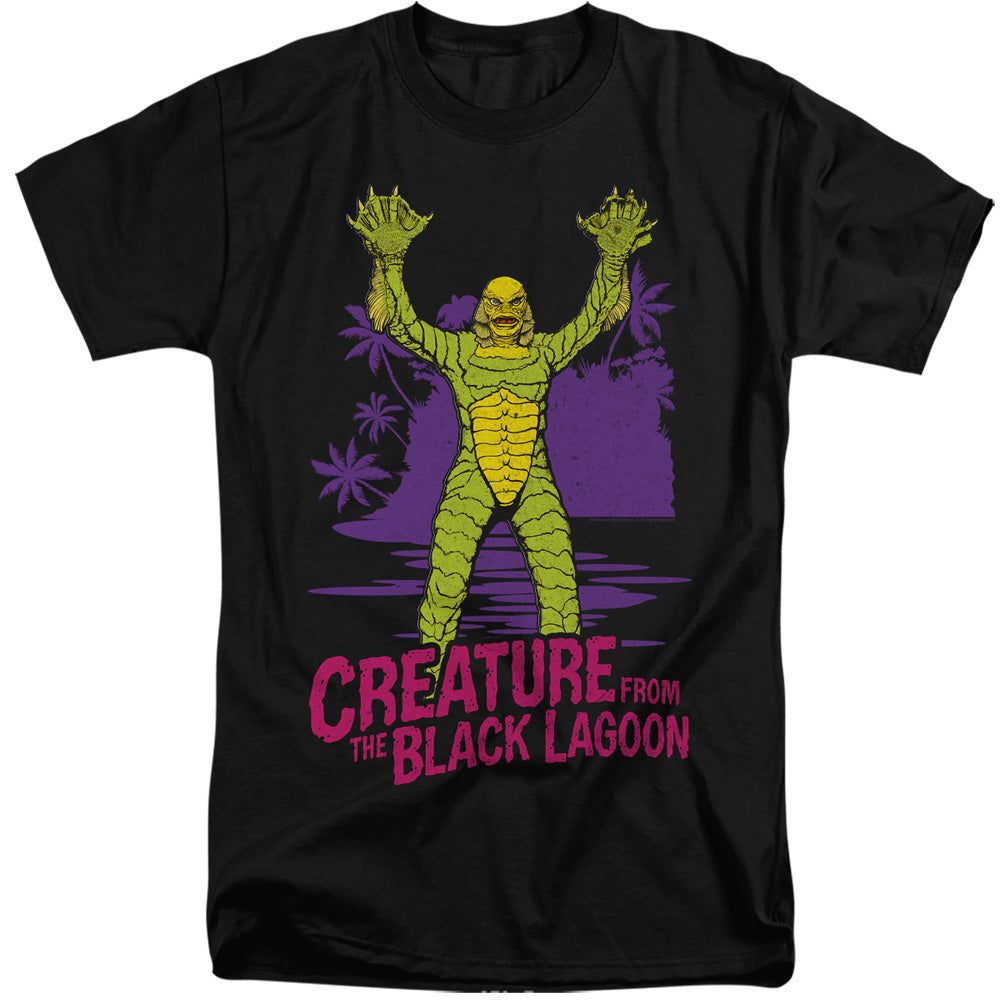 Creature from the Black Lagoon Tall T-Shirt Gillman Black Tee