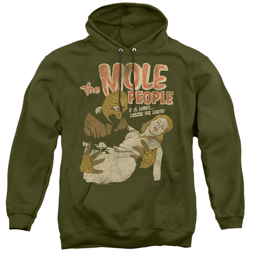 The Mole People Hoodie Evil Lurks Military Hoody