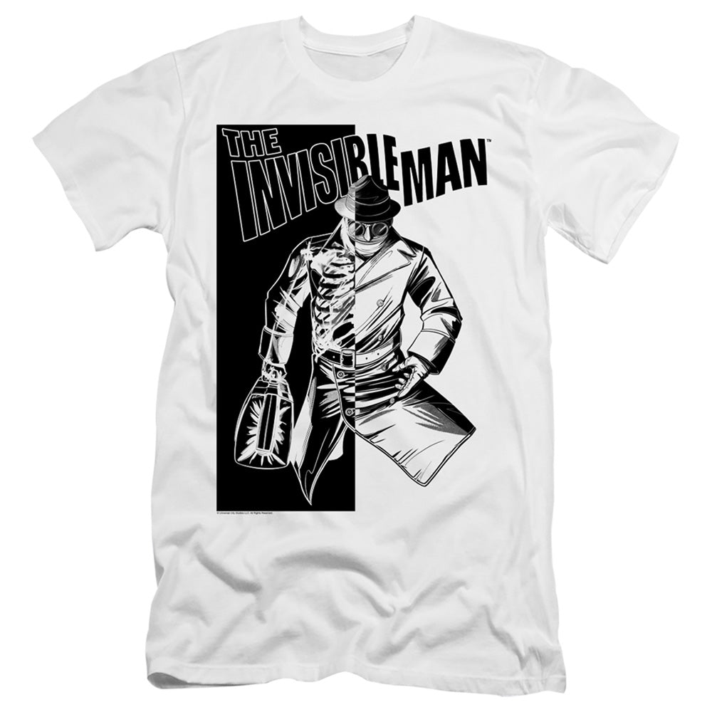 The Invisible Man Slim Fit T-Shirt Briefcase White Tee