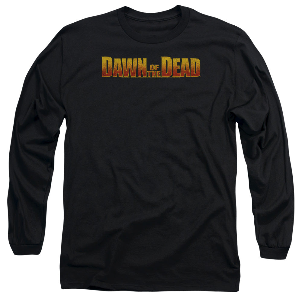 Dawn of the Dead Long Sleeve T-Shirt Logo Black Tee