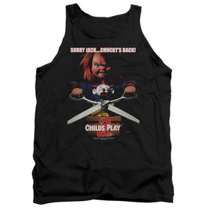 Childs Play Tanktop Movie Poster Black Tank - Yoga Clothing for You