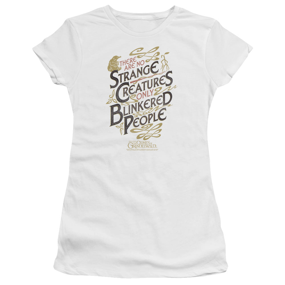 Fantastic Beasts 2 Juniors Shirt Blinkered People White Premium Tee