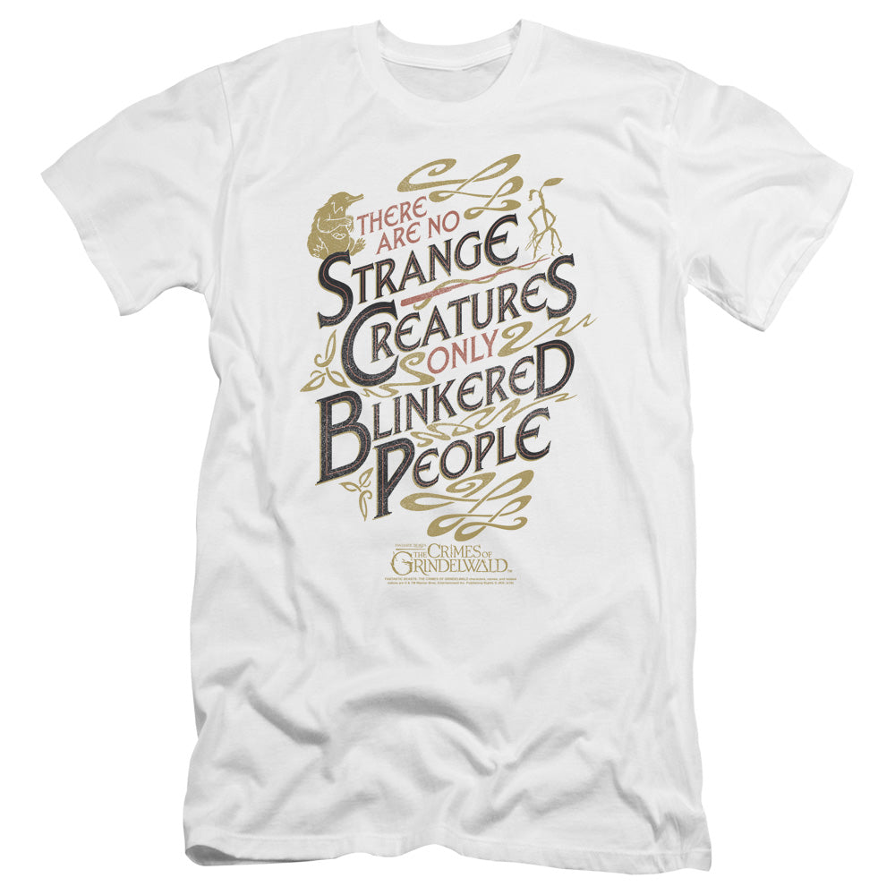 Fantastic Beasts 2 Premium T-Shirt Blinkered People White Tee