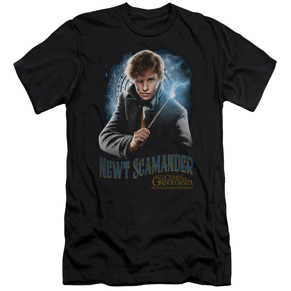 Fantastic Beasts 2 Slim Fit T-Shirt Newt Scamander Black Tee