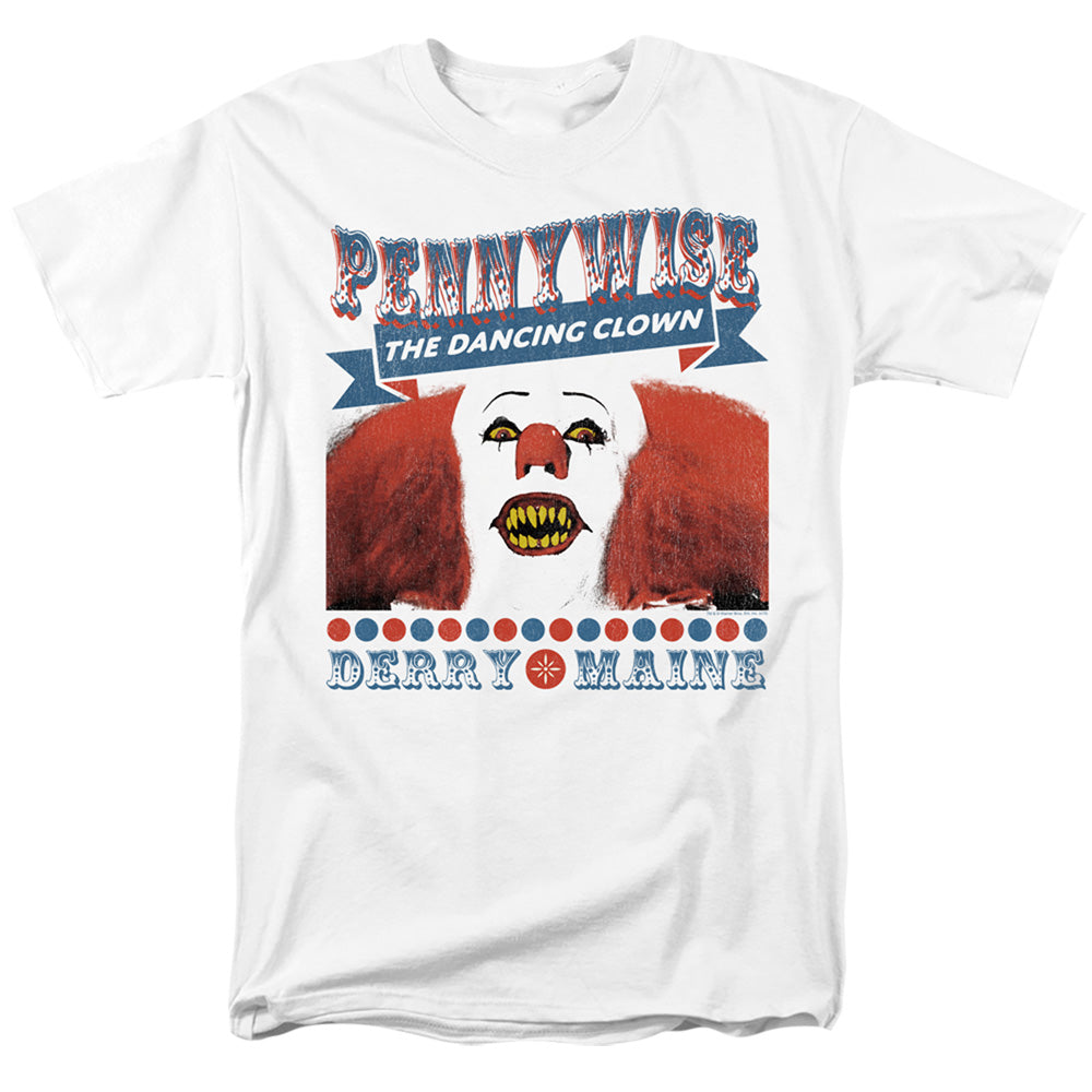 IT Movie T-Shirt Pennywise The Dancing Clown White Tee