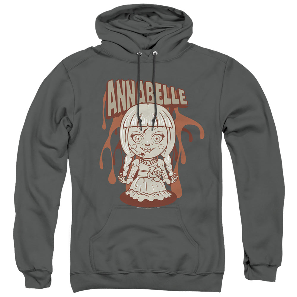 Annabelle Hoodie Cartoon Doll Charcoal Hoody