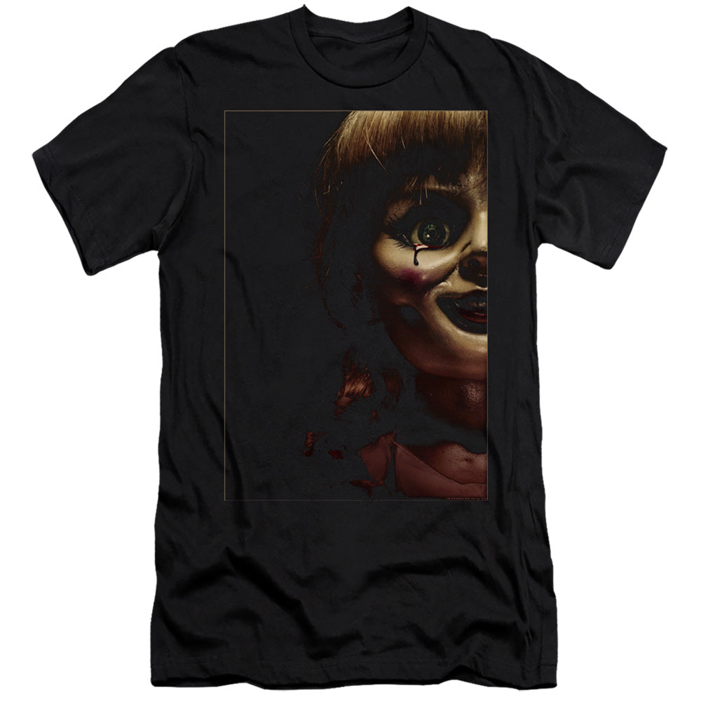 Annabelle Slim Fit T-Shirt Poster Artwork Black Tee