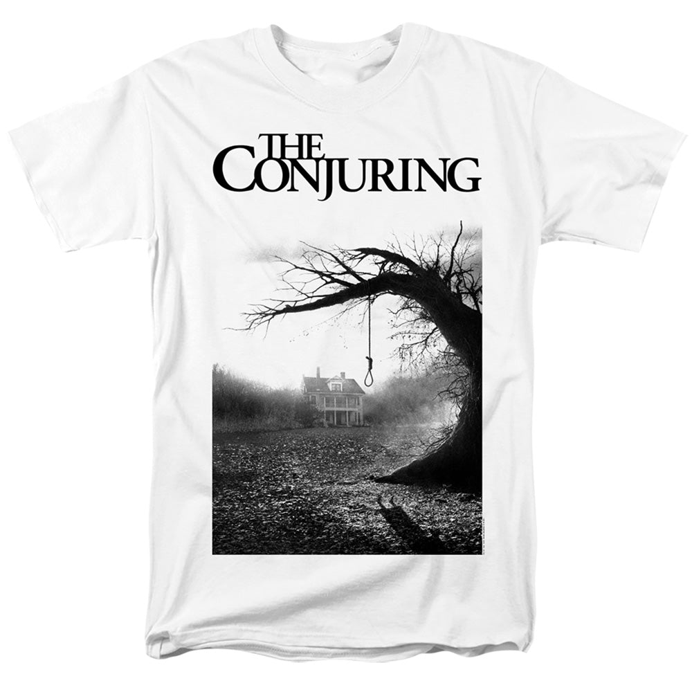 The Conjuring T-Shirt Vintage Tree Poster White Tee