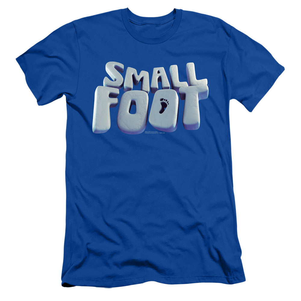 Smallfoot Slim Fit T-Shirt Logo Royal Tee