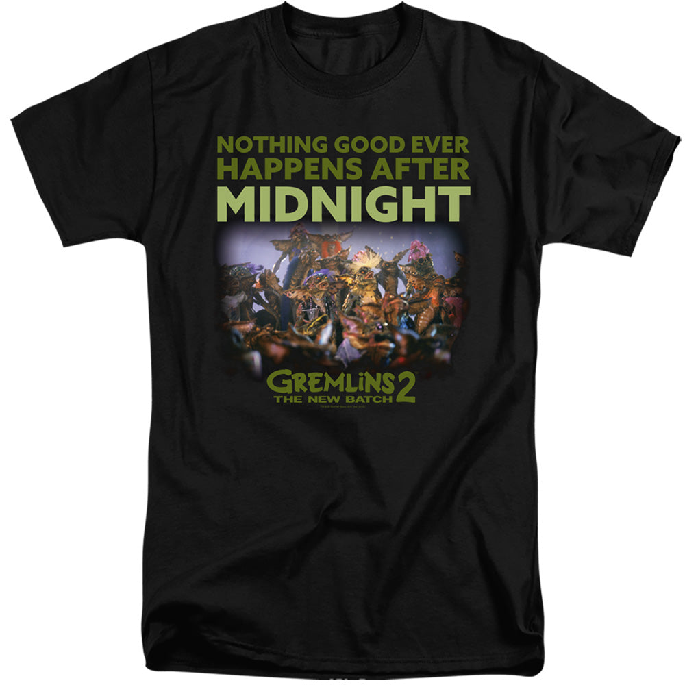 Gremlins 2 Tall T-Shirt After Midnight Black Tee