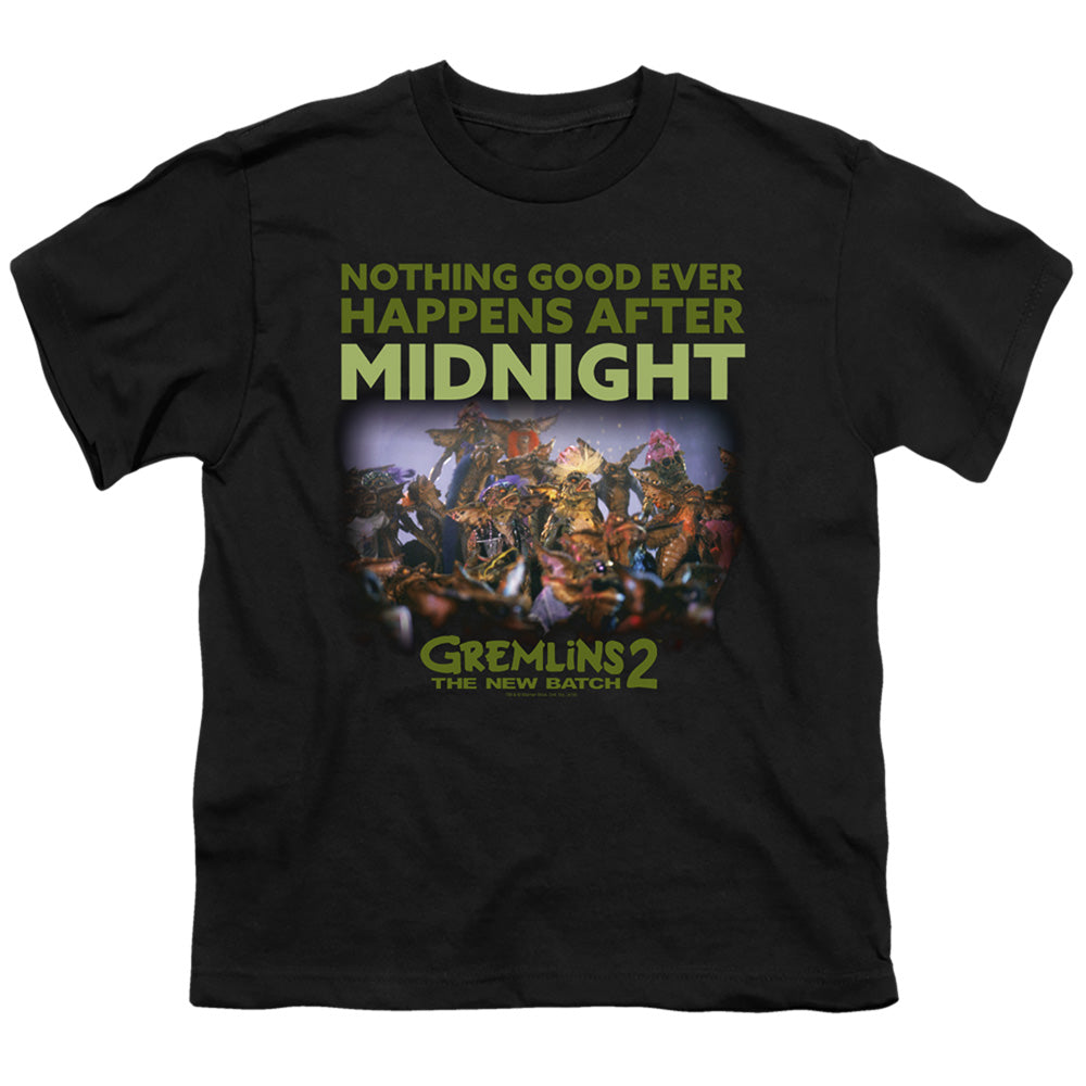 Gremlins 2 Kids T-Shirt After Midnight Black Tee