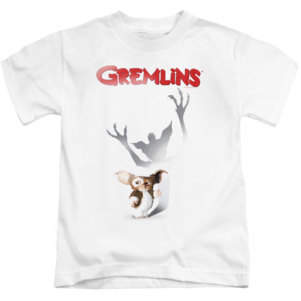 Gremlins Boys T-Shirt Shadow Poster White Tee