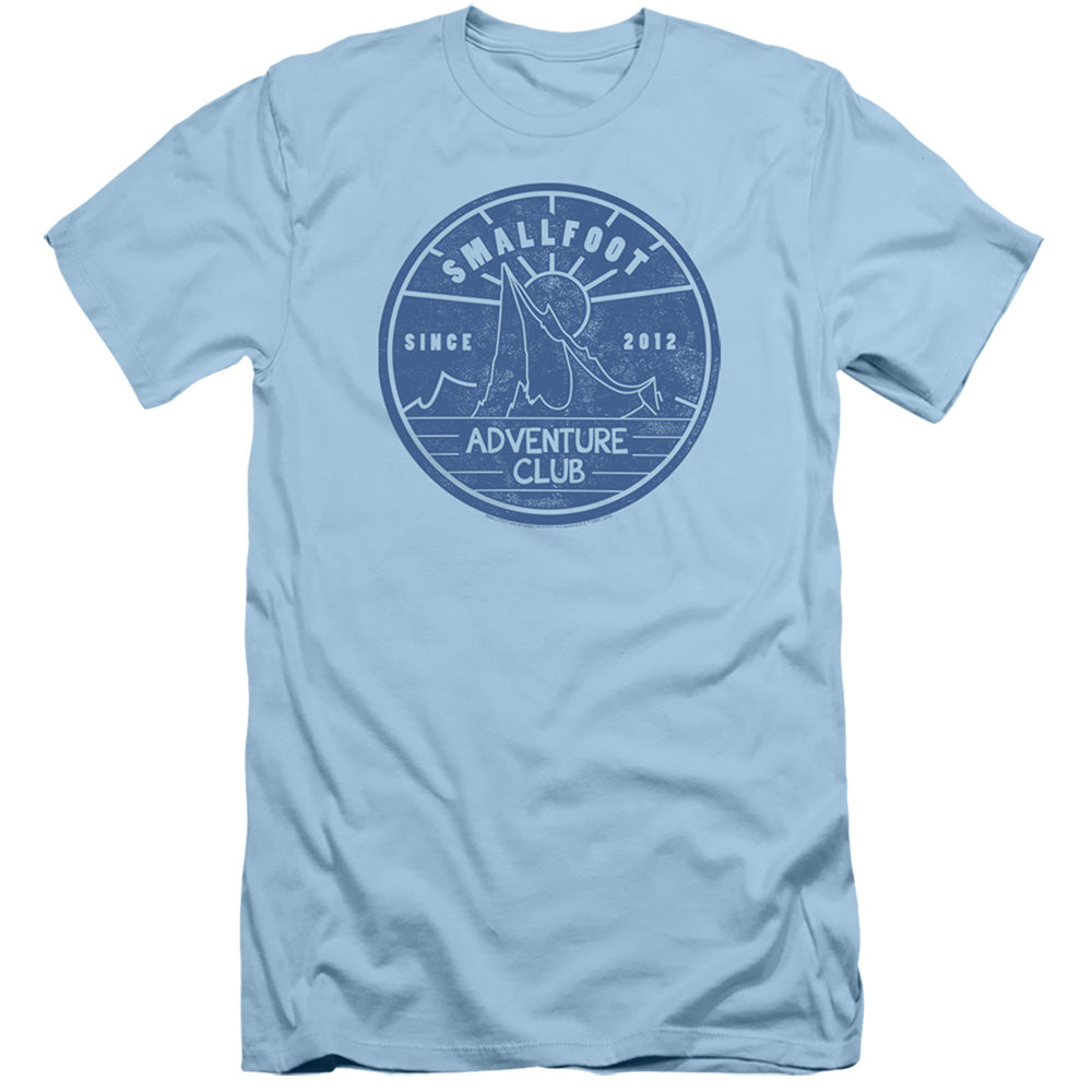 Smallfoot Slim Fit T-Shirt Adventure Club Light Blue Tee