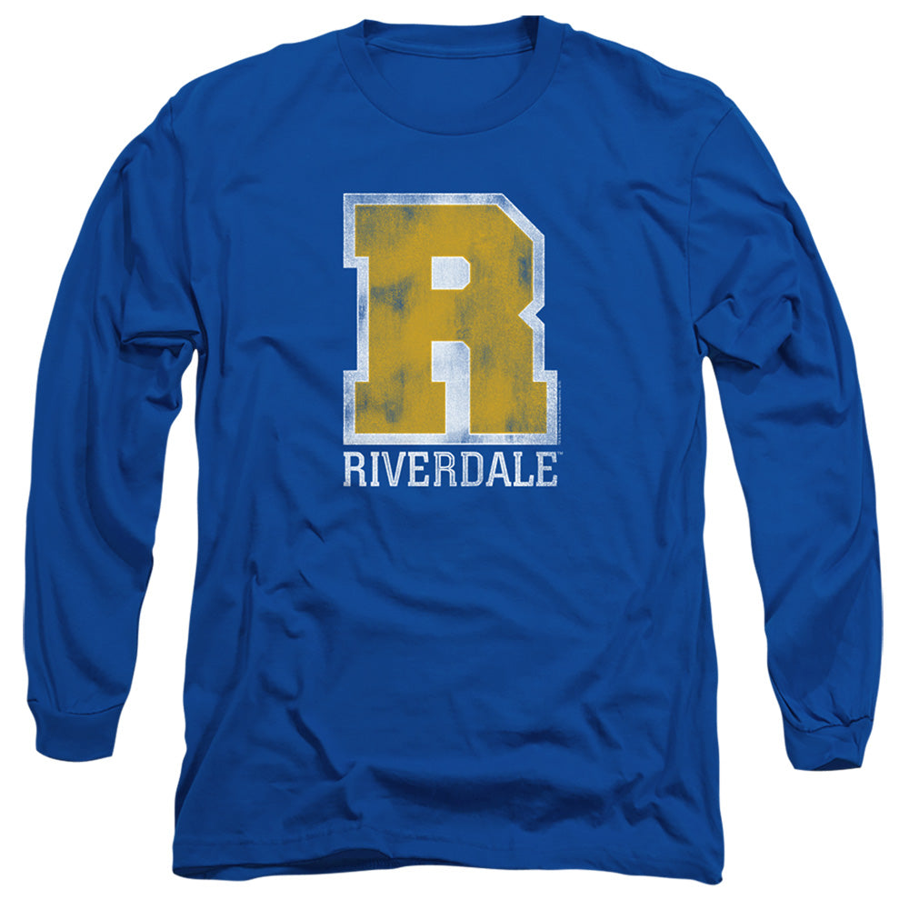 Riverdale Long Sleeve T-Shirt Vintage Varsity Logo Royal Tee