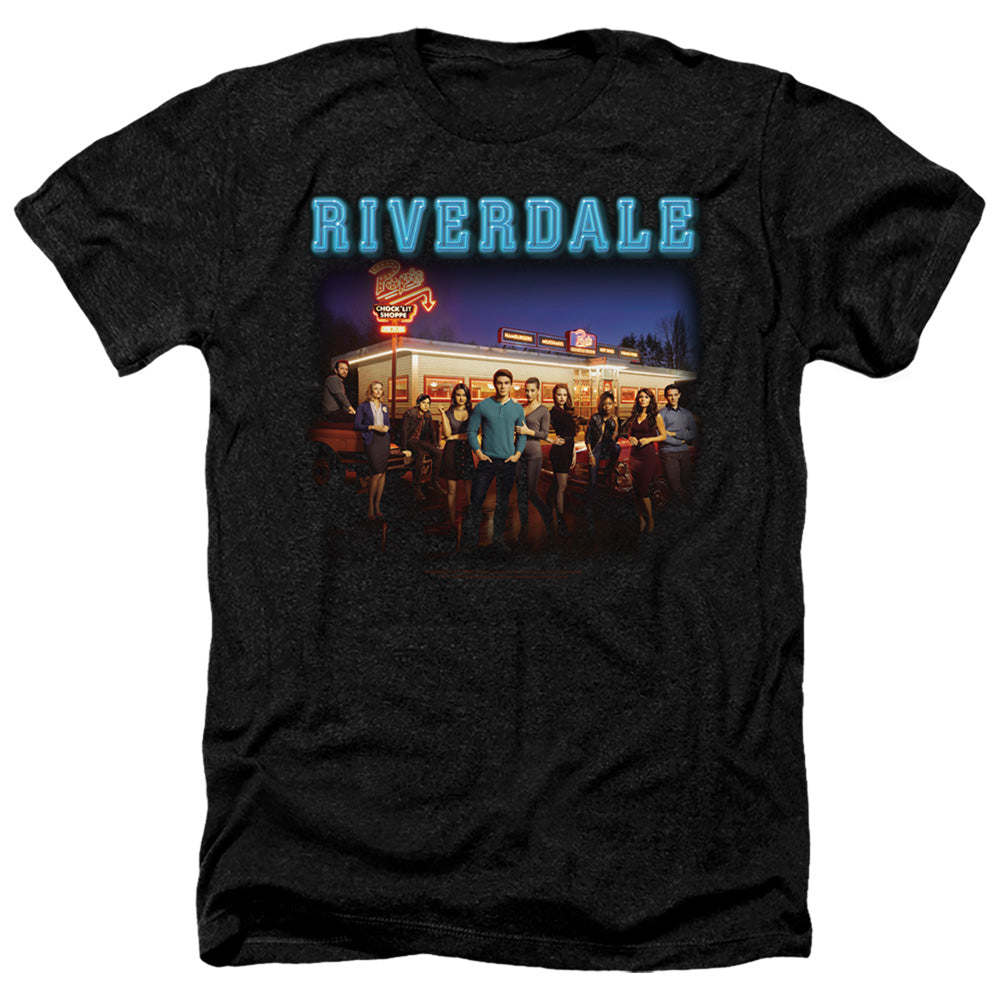 Riverdale Heather T-Shirt Pops Chock'Lit Shoppe Black Tee