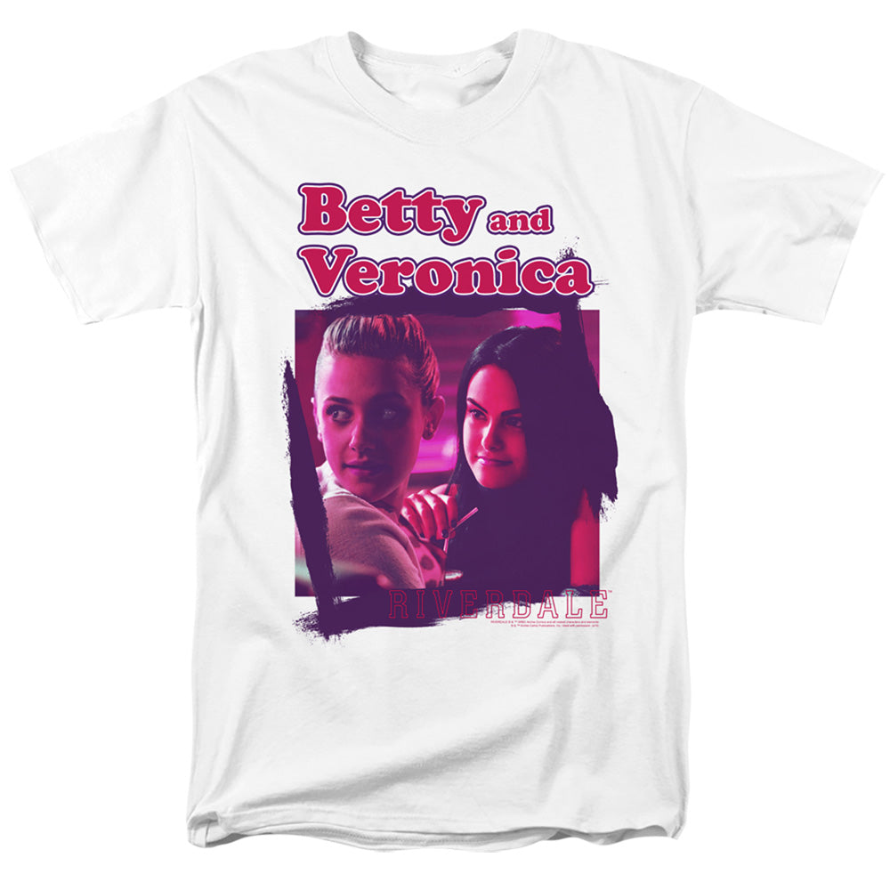 Riverdale T-Shirt Betty and Veronica White Tee