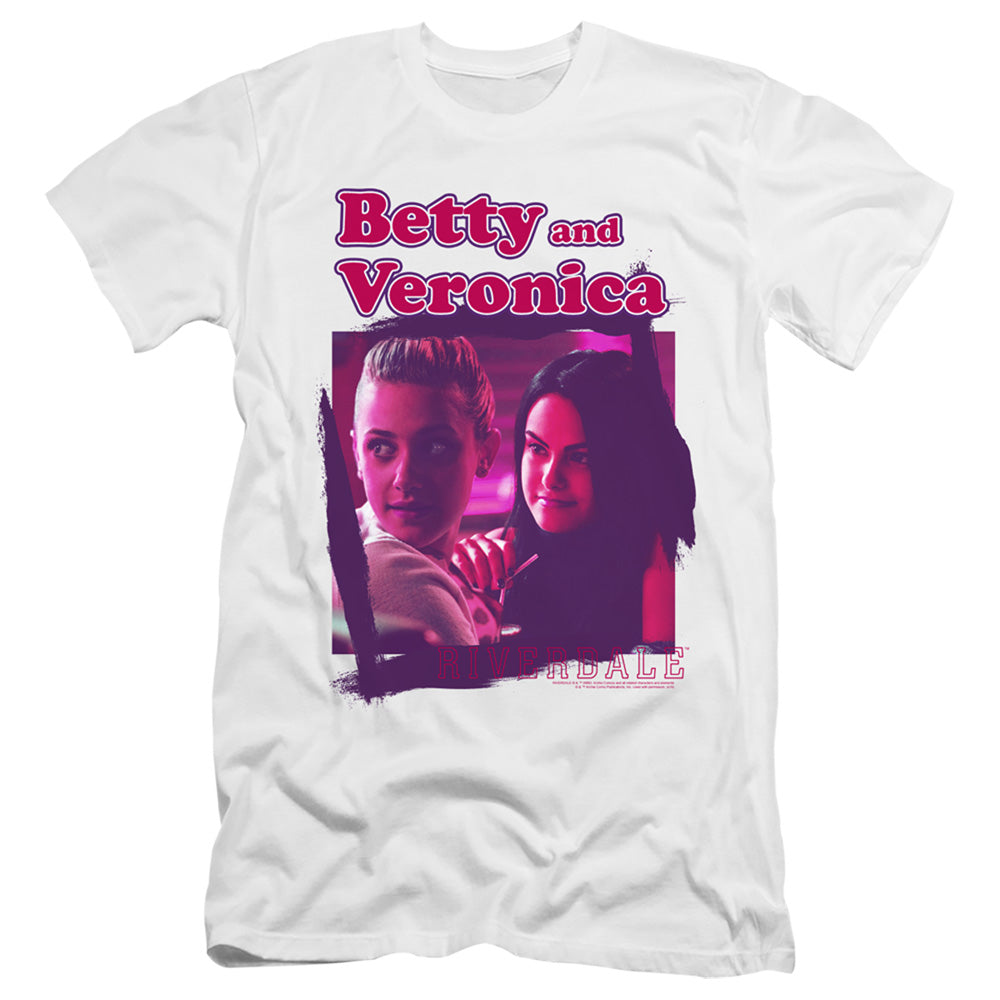 Riverdale Premium Canvas T-Shirt Betty and Veronica White Tee