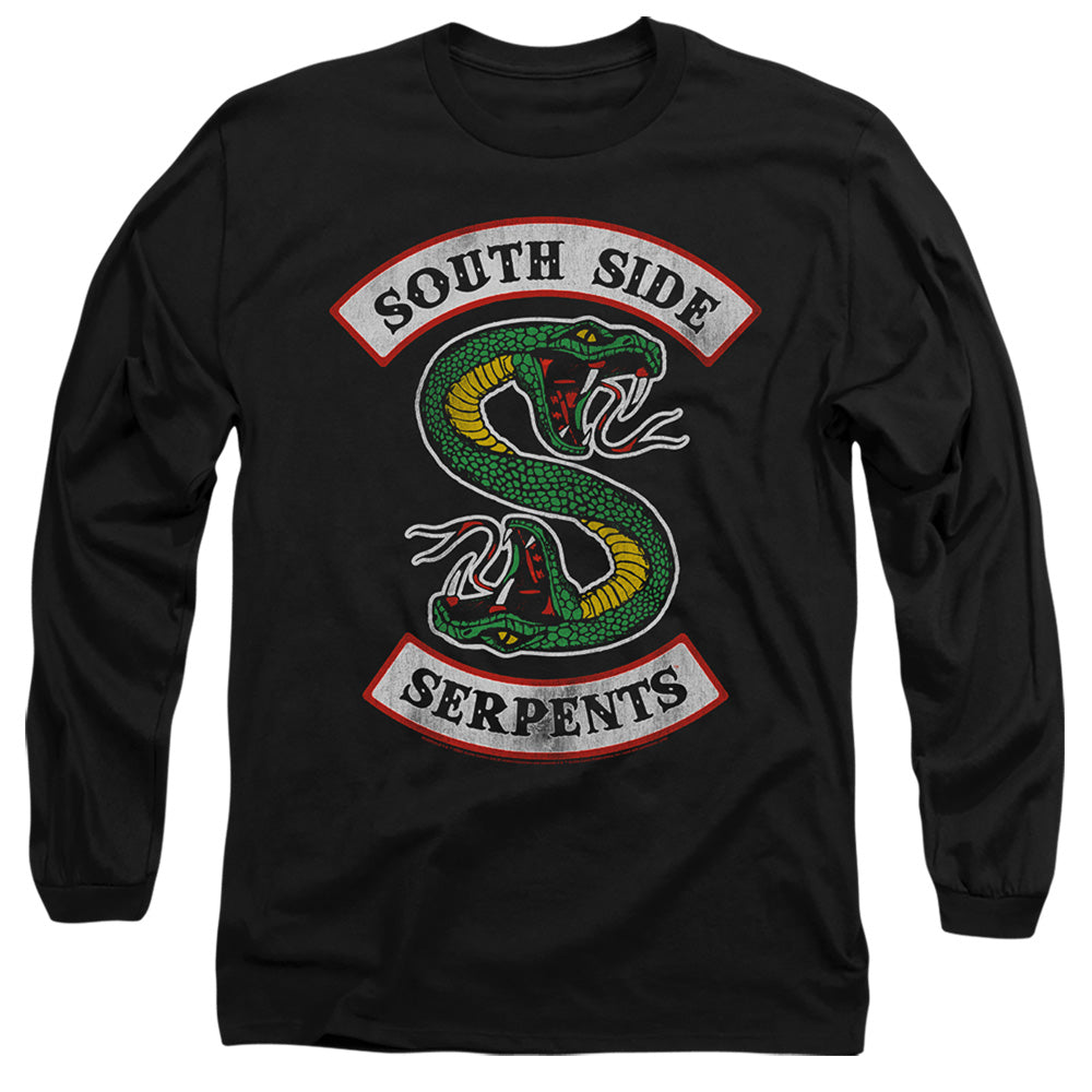 Riverdale Long Sleeve T-Shirt South Side Serpents Black Tee