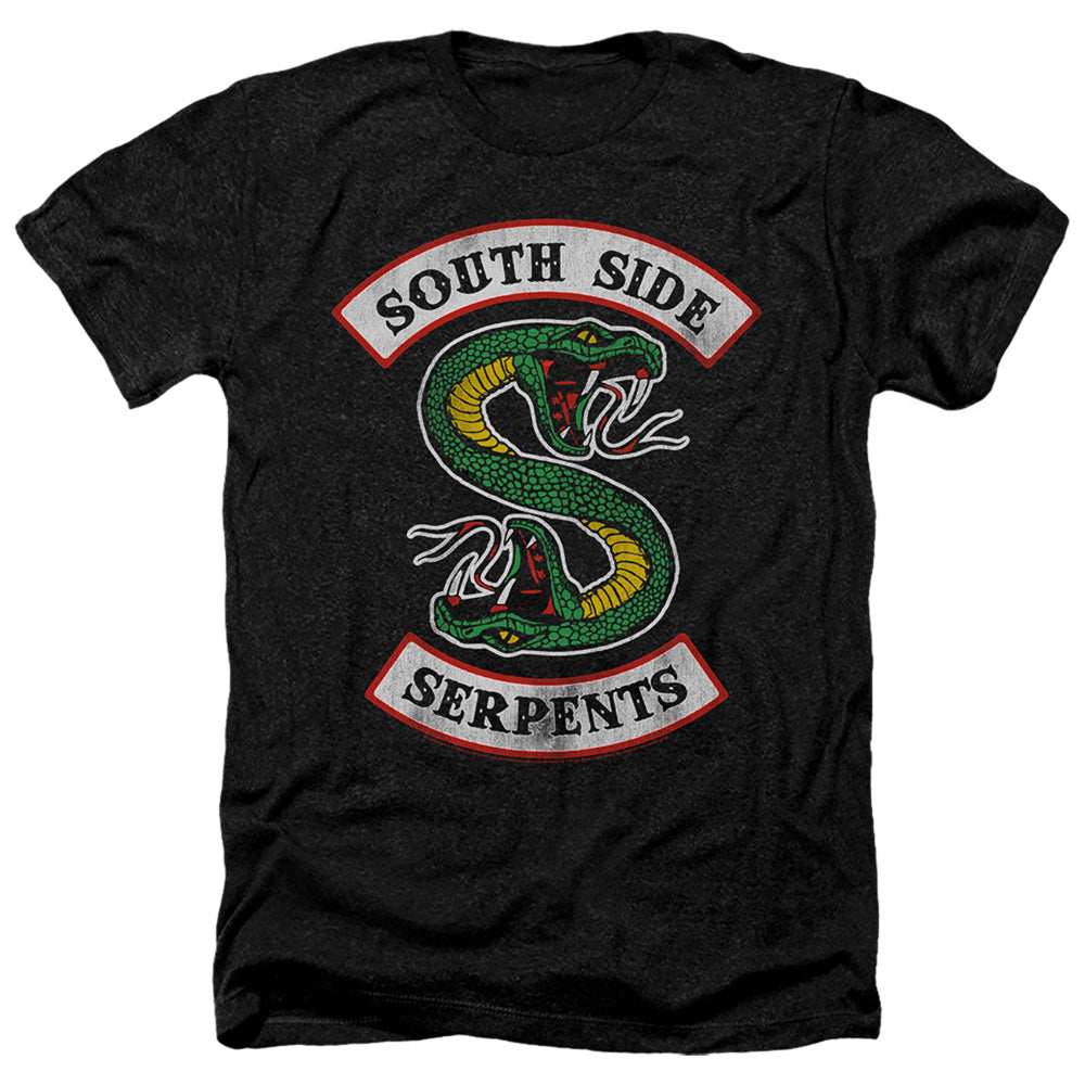 Riverdale Heather T-Shirt South Side Serpents Black Tee