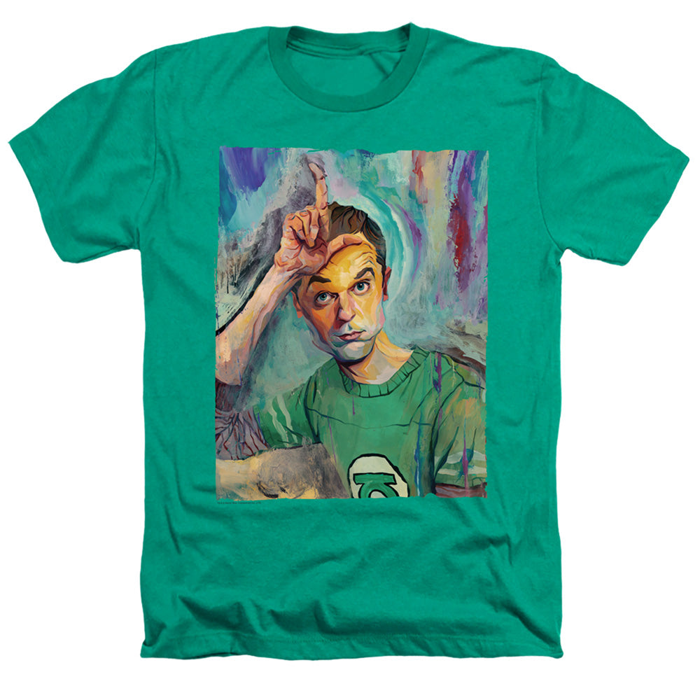 The Big Bang Theory Heather T-Shirt Sheldon Painting Kelly Tee