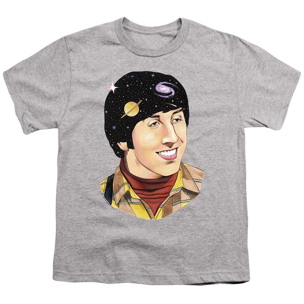 The Big Bang Theory Kids T-Shirt Howard in Space Athletic Heathe