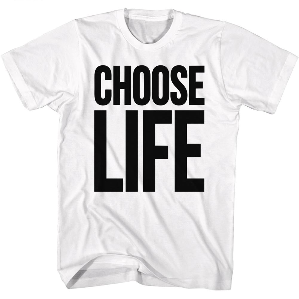 Wham T-Shirt Choose Life White Tee