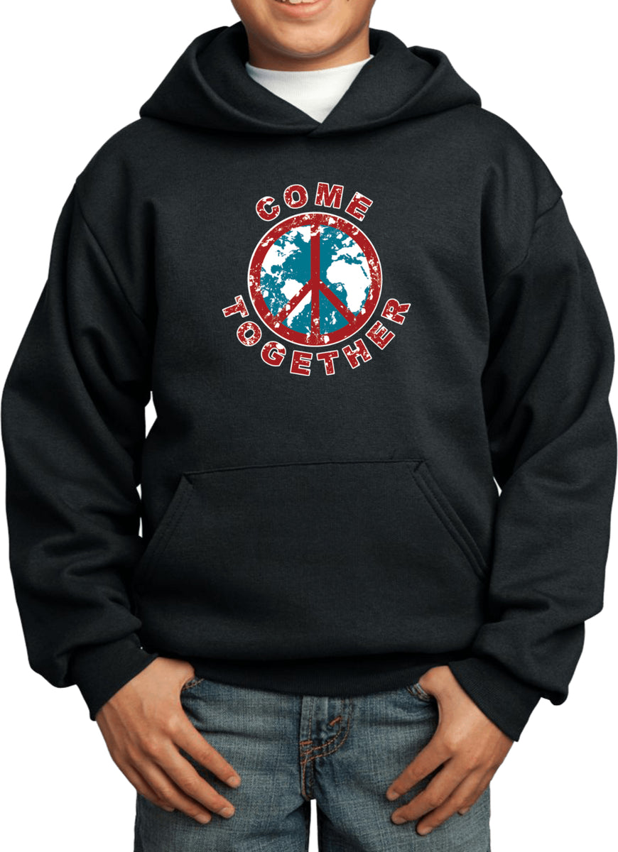 Kids Peace Hoodie Come Together