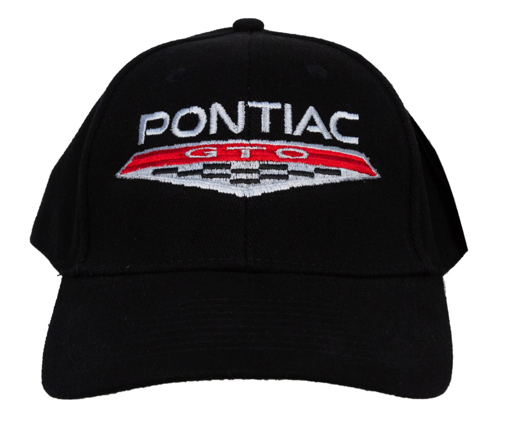 Pontiac GTO Hat Two Tone Embroidered Cap