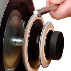 tormek profiled leather honing wheel