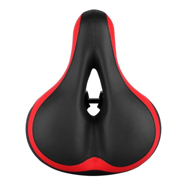 red bike seat