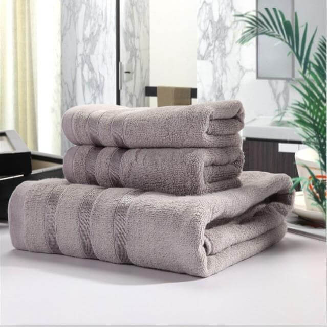 Bath Towels 3-Piece Set Cotton Towel