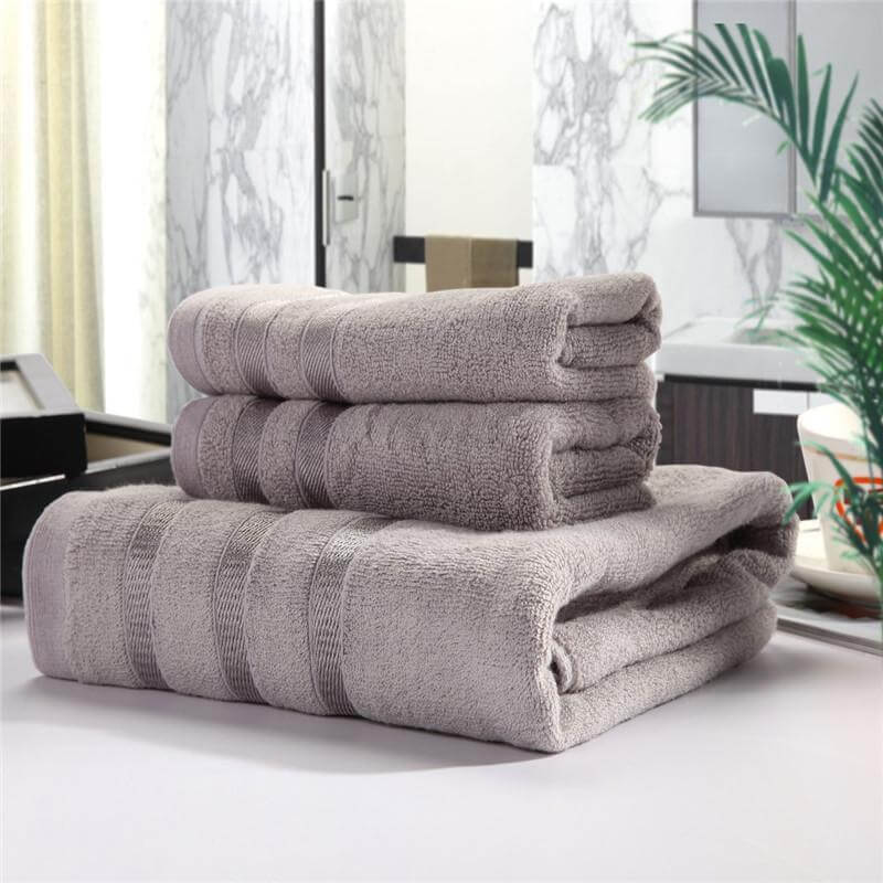 Bath Towels 3-Piece Set Cotton Towel