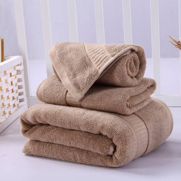 Bath Towels 3-Piece Set Cotton Towel Set