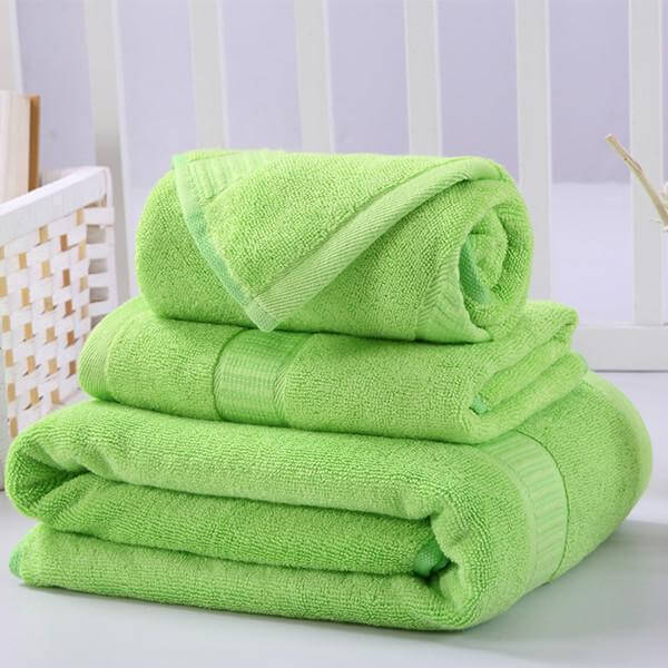 Bath Towels 3-Piece Set Cotton Towel Set