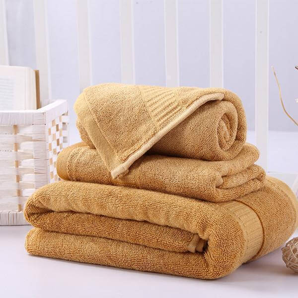 Bath Towels 3-Piece Set Cotton Towel Set